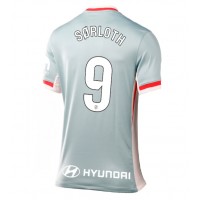 Atletico Madrid Alexander Sorloth #9 Udebanetrøje Dame 2024-25 Kortærmet